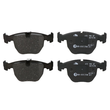 Ate Brake Pad Set, 607078 607078